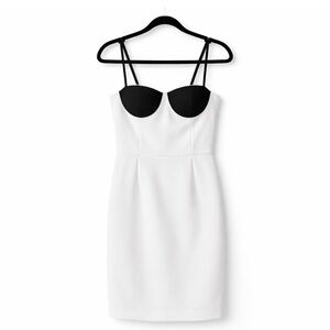 Gianni Bini Black and White Mini Dress
